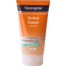Neutrogena Pürüzsüzleştirici Peeling Jel 150 ml - Dezenfektan Hediyeli - %72 Alkol