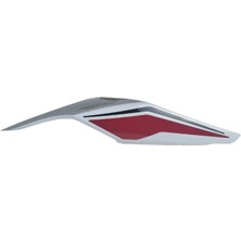 Qj SRK400RR Arka Grenaj  Beyaz/kırmızı  Sağ