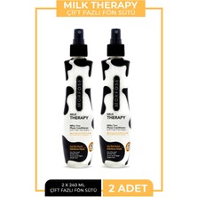 Morfose Milk Therapy 240 ml Çift Fazlı Fön Suyu Seti Kuru Saçlar İçin Koruyucu Özellikte