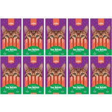 Kiwi Yammies Kiwi  Yammies Ton Balıklı Deniz Taraklı Sıvı Kedi Ödül Maması*10 Paket