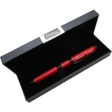 Signator® M554 Mat Kırmızı Roller Kalem | Isme Özel Kalem | Hediyelik Kalem