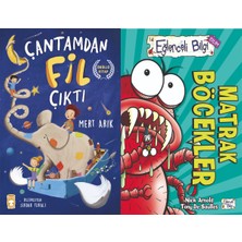 Timaş Çocuk Çantamdan Fil Çıktı ve Matrak Böcekler - Mert Arık Ciltsiz Kitabı Normal Boy