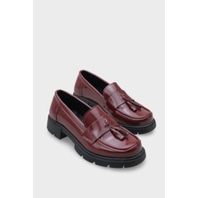 Capone Outfitters Elga Trak Tabanlı Püsküllü Kadın Loafer