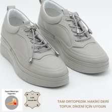 Cozi Company Kadın Hakiki Deri Topuk Dikenine Uygun Rahat Yürüyüş Ayakkabısı