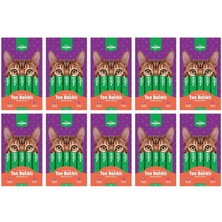 Kiwi Yammies Ton Balıklı Morina Balıklı Sıvı Kedi Ödül Maması*10 Paket