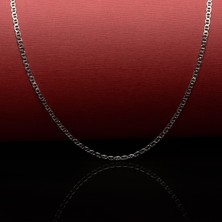 Silvalli 60 Mikron Rodyum Barlı Gümüş Zincir