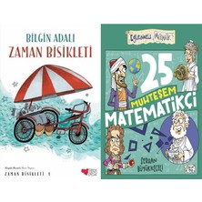 Can Yayınları Zaman Bisikleti 1 (Bilgin Adalı) ve 25 Muhteşem Matematikçi