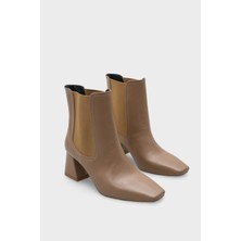 Capone Outfitters Ronny Sivri Burunlu Yandan Lastikli Kadın Bot