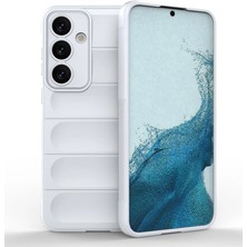 Evolvera Newface Samsung Galaxy S24 Kılıf Optimum Silikon - Krem