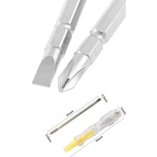 Marsilyan Kontrol Kalemi Çift Başlıklı Şeffaf Elektrik Testi Değişken Uçlu - MCT5431-8851