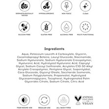 Mena Rise Cream Co. Leke Karşıtı Nemlendirici Yüz Temizleme Jeli Niacinamide Hyalüronik ASIT,100 Ml, Tüm Cilt Tipleri