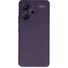 Evolvera Xiaomi Redmi Note 13 Pro Plus Kılıf Nano Içi Kadife Silikon - Mor
