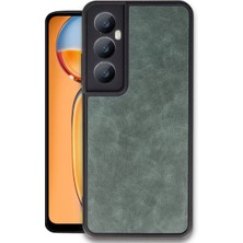 Evolvera Newface Realme C65 Kılıf Aras Deri Kapak - Koyu Yeşil