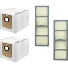 Supervac Karcher Rcv 5 Robot Süpürge Toz Torbası, Hepa Filtre 2'li Set