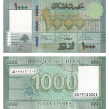 Lidya Koleksiyon Lübnan 1000 Livre - 2016 - Çil