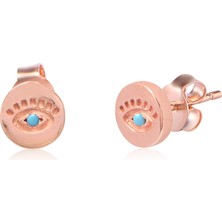 Emiliano Jewellery 925 Ayar Gümüş Taşlı Damla Küpe