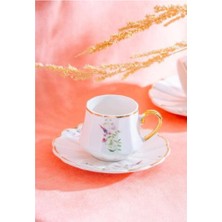 Acar YKG-05988 Elvira 6lı Kahve Fincan Takımı