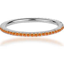 Emiliano Jewellery Silver 925 Ayar Zirkon Taşlı Yüzük