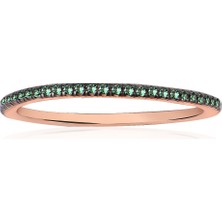 Emiliano Jewellery Silver 925 Ayar Zirkon Taşlı Yüzük