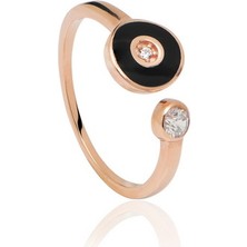 Emiliano Jewellery Silver 925 Ayar Zirkon Taşlı Yüzük