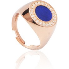 Emiliano Jewellery Silver 925 Ayar  Mineli Yüzük