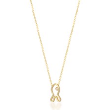 Emiliano Jewellery Silver 925 Atar Taşlı Balık Kolye