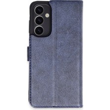 Evolvera Samsung Galaxy A25 5g Kılıf Trend S Plus Kapaklı Kılıf - Lacivert