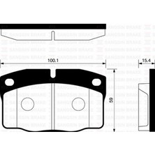 SANGSIN Mtxdpn Ön Fren Balatasi Ascona 76/88 Corsa A 82.3.93 Kadet 1.4 88-95 Vectra A 88/11.95 Omega 94