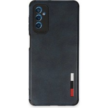 Samsung Galaxy M52 5g Kılıf Loop Deri Silikon - Lacivert