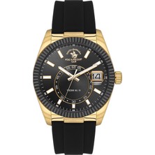 Santa Barbara Polo & Racquet Club Sbpc Siyah Silikon Kordon Erkek Kol Saati LSB.1.10669-3