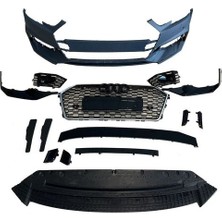 Bimbo Audı A4 Uyumlu Rs4 Ön Tampon + Panjur 2016-2019