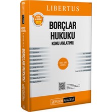 Pegem Akademi Yayıncılık KPSS A Grubu Libertus Borçlar Hukuku Konu Anlatımlı
