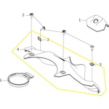 Kove 800X Depo Ön Plastiği