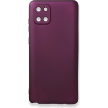 Techno Guru Samsung Galaxy Note 10 Lite Kılıf Esnek Yapılı First Silikon Kapak