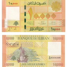 Lidya Koleksiyon Lübnan 10000 Livre - 2022 - Çil