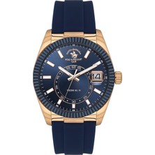 Santa Barbara Polo & Racquet Club Sbpc Lacivert Silikon Kordon Erkek Kol Saati LSB.1.10669-4