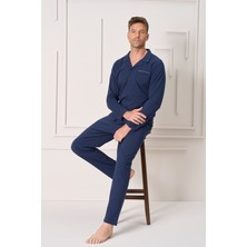 Remsa Erkek Penye Uzun Kol Pijama Takımı 2157 LACI03