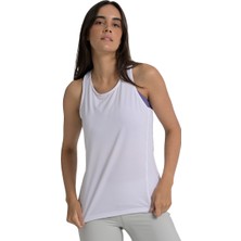 Sportive Ada Kadın Beyaz Koşu Atlet 25YK003-BYZ