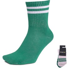 Sportive Spt 2'li Unisex Beyaz Günlük Stil Çorap 25YUC001-BYZYSL