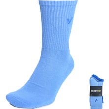 Sportive Spt Unisex Çok Renkli 3'lü Tenis Çorabı 25YUC002-MVI