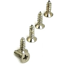 Venüs Shopping Klips, Menteşe, Ayak, Ağaç, Sunta Vidası 2,2x6,5mm - Nikel 100 Adet