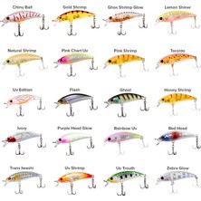 Ryuji Baby Minnow 5 cm 4.5 gr Sinking Lrf Maket Yem