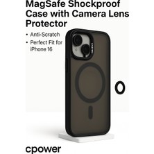 iPhone 16 Kılıfı, Kaliteli Kamera Lens Koruyucu Dahil, Magsafe Uyumlu Darbe Dayanaklı, 4 Renk