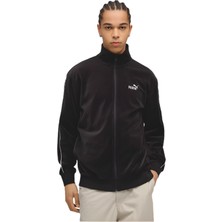 Puma Essentials Elevated Velour Track Erkek Siyah Ceket