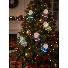 Dodomar Yılbaşı Noel Baba Figürleri 5cm 6lı Renkli