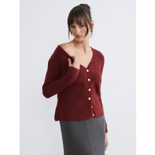 Lc Waikiki Yeni Sezon V Yaka Kadın Triko Hırka