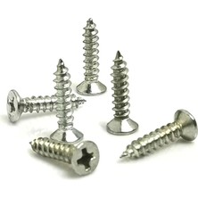 Shopwave Klips, Menteşe, Ayak, Ağaç, Sunta Vidası 2,2X13 mm - Nikel 1000 Adet