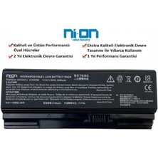 Nion Monster Uyumlu NH504BAT-4 NH50BAT Notebook Batarya - Pil