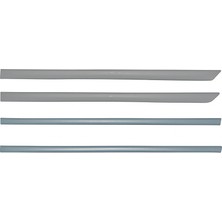 Artean 1Z0853515/516/753/754 Kapı Çıta Takımı Set (Pütürsüz) Octavia 2005-2008 Siyah