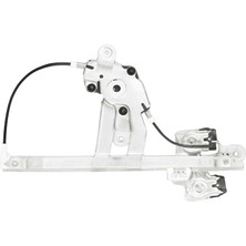 Artean 1U0839462B. Kapı Cam Mekanizması Arka L Octavia 97-11 Siyah